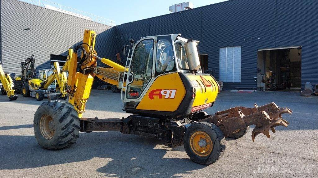 Menzi Muck A91 Mobil Колісні екскаватори