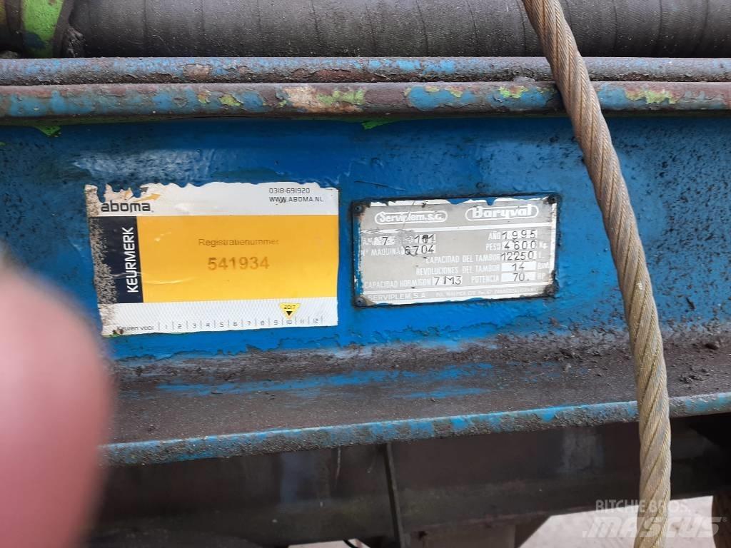 Baryval beton mixer Бетонозмішувачі