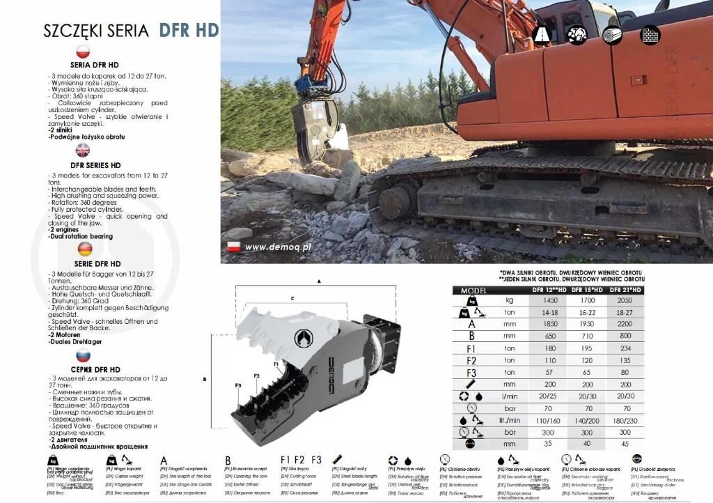  DEMOQ DFR12 Будівельні роздрібнювачі