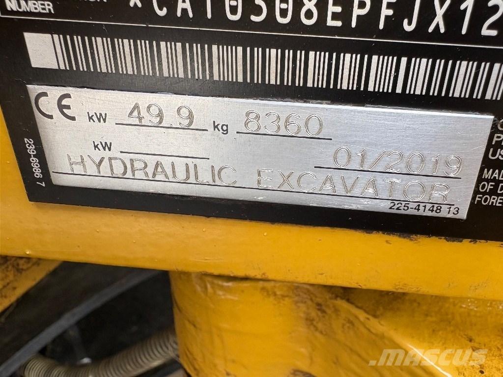 CAT 308 E 2 CR Середні екскаватори 7т. - 12т.