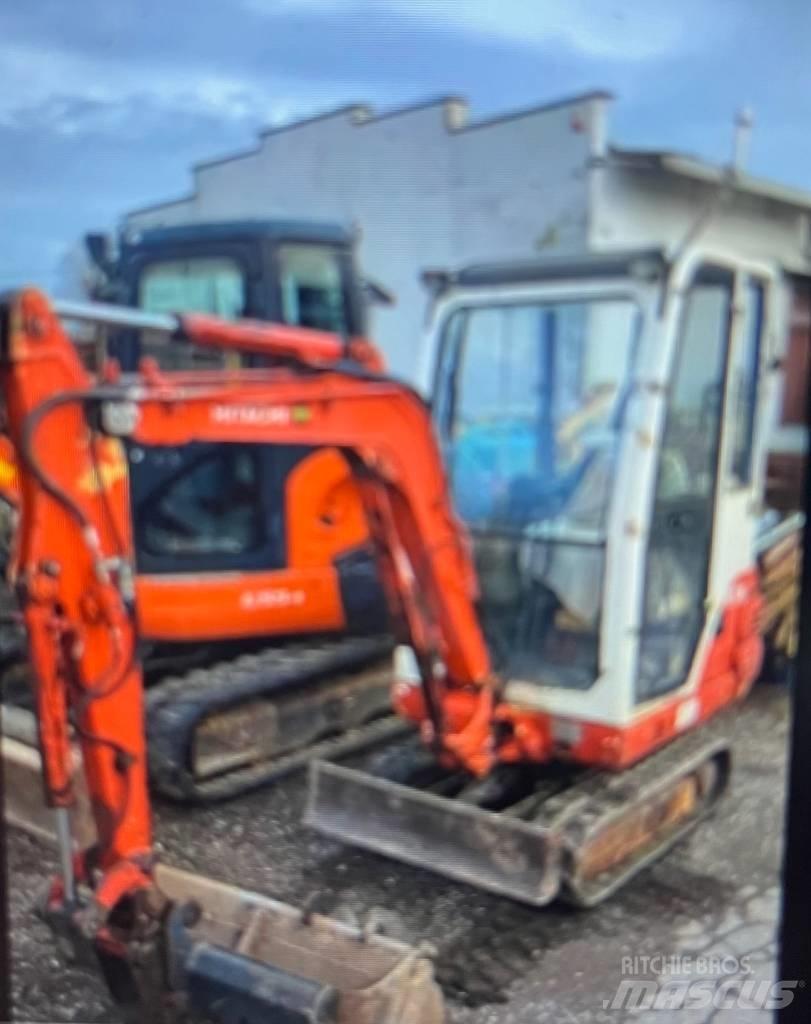 Hitachi EX 15-2 Міні-екскаватори < 7т