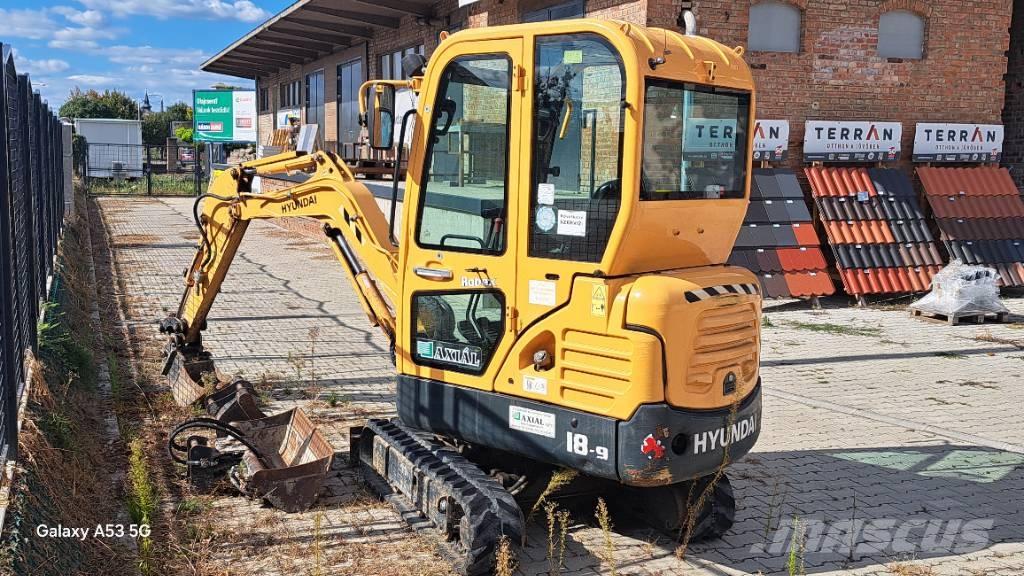 Hyundai Robex 18-9 Міні-екскаватори < 7т