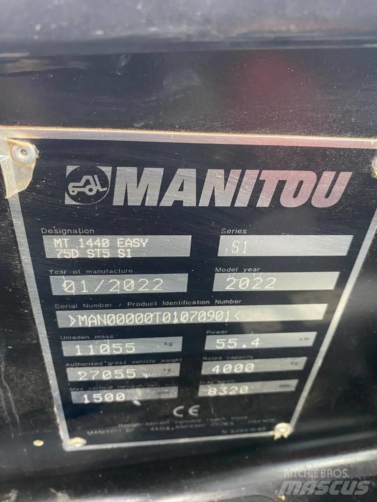 Manitou MT 1440 Телескопічні навантажувачі
