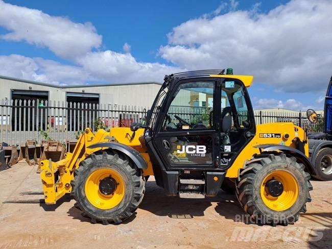 JCB 531-70 Телескопічні навантажувачі