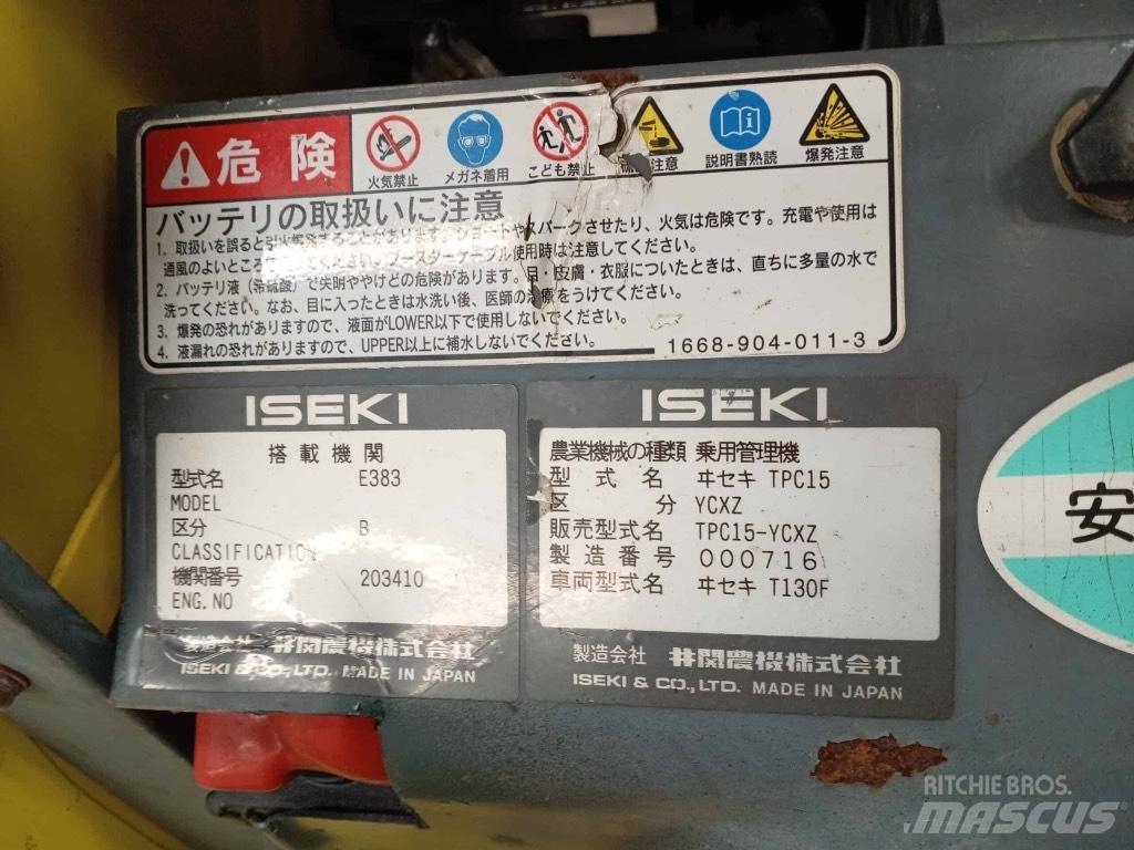 Iseki TPC 15 Трактори