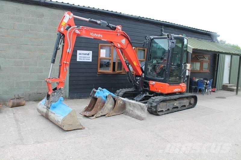 Kubota U 50-5 Міні-екскаватори < 7т