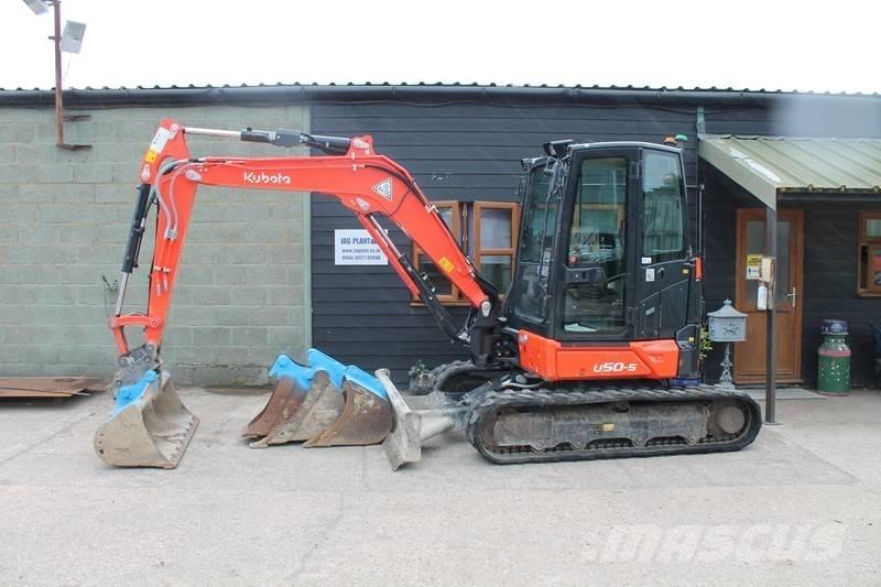 Kubota U 50-5 Міні-екскаватори < 7т