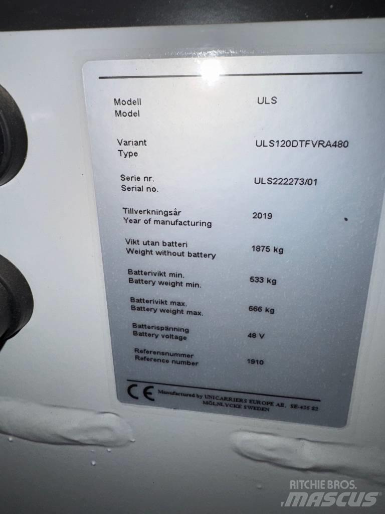 UniCarriers ULS 120 Річ-трак із високим підйомом