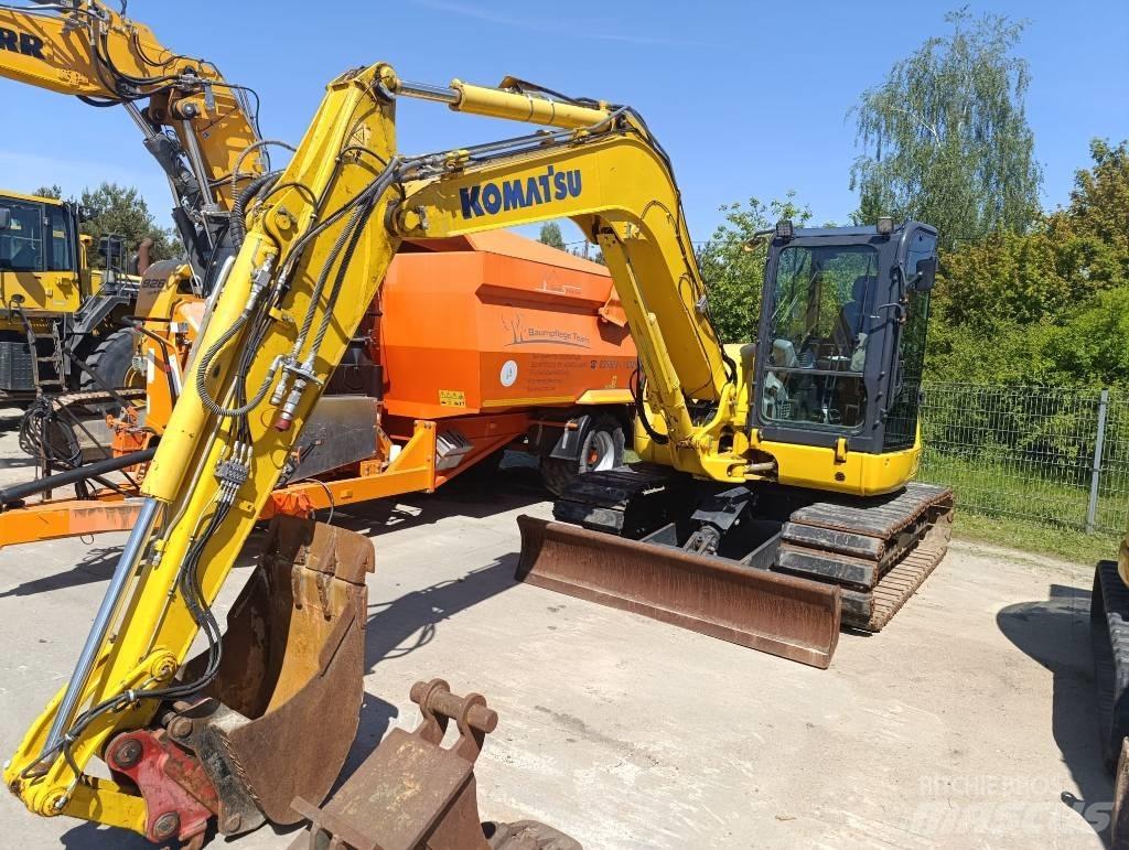 Komatsu PC 80 MR Середні екскаватори 7т. - 12т.