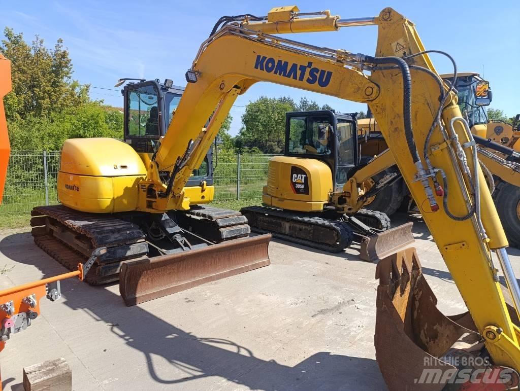Komatsu PC 80 MR Середні екскаватори 7т. - 12т.