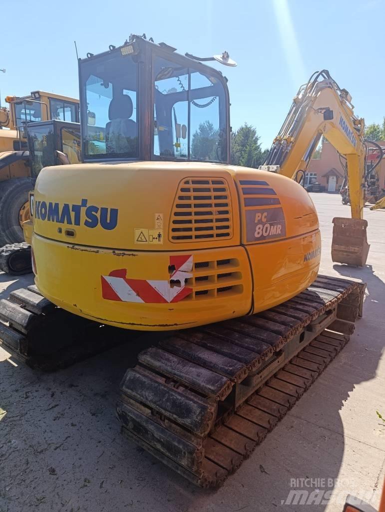 Komatsu PC 80 MR Середні екскаватори 7т. - 12т.