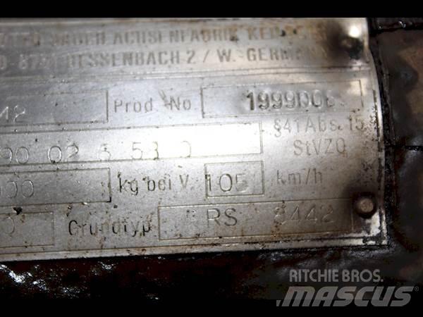 SAF RSM 8442 Осі