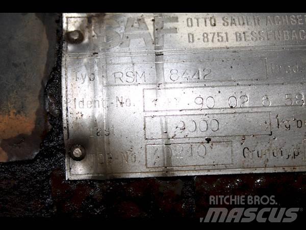 SAF RSM 8442 Осі