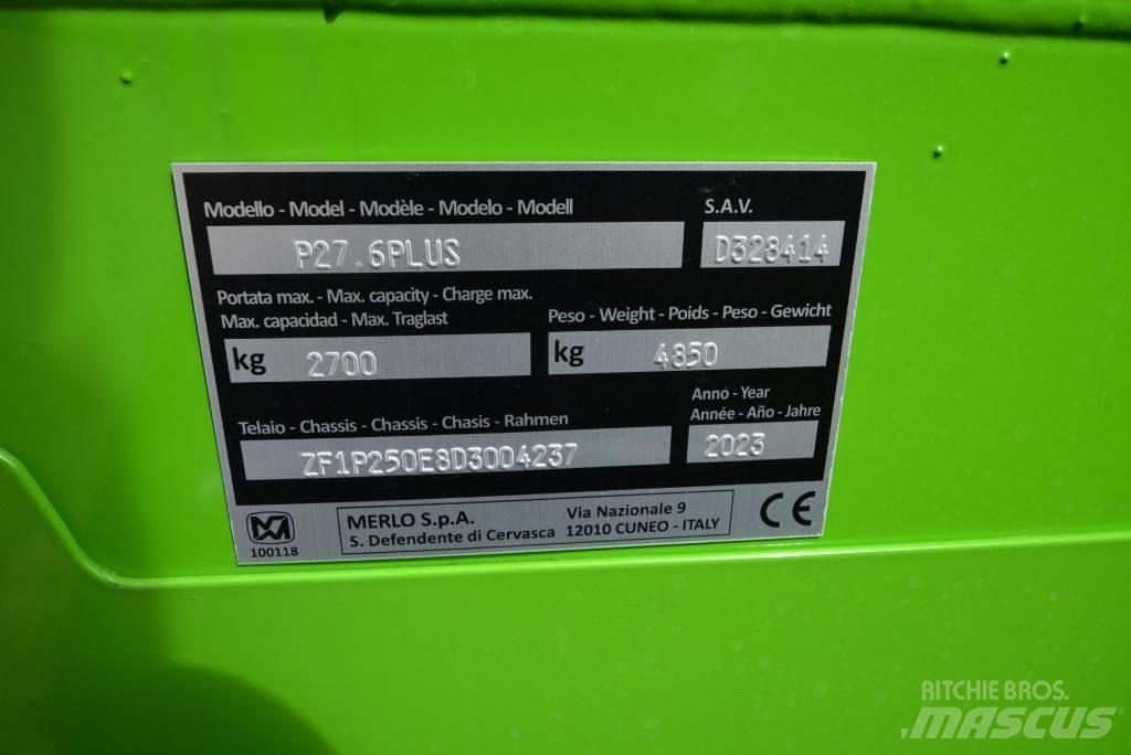 Merlo P 27.6 Plus Телескопічні навантажувачі