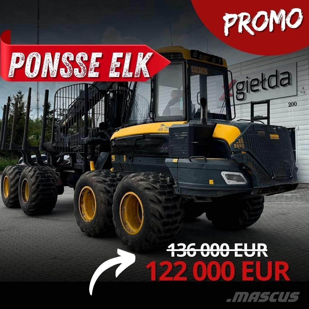 Ponsse Elk Форвардери