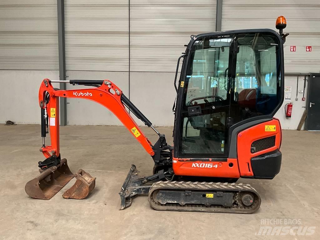 Kubota KX 016-4 Міні-екскаватори < 7т