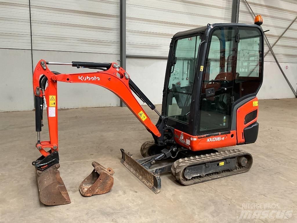 Kubota KX 016-4 Міні-екскаватори < 7т
