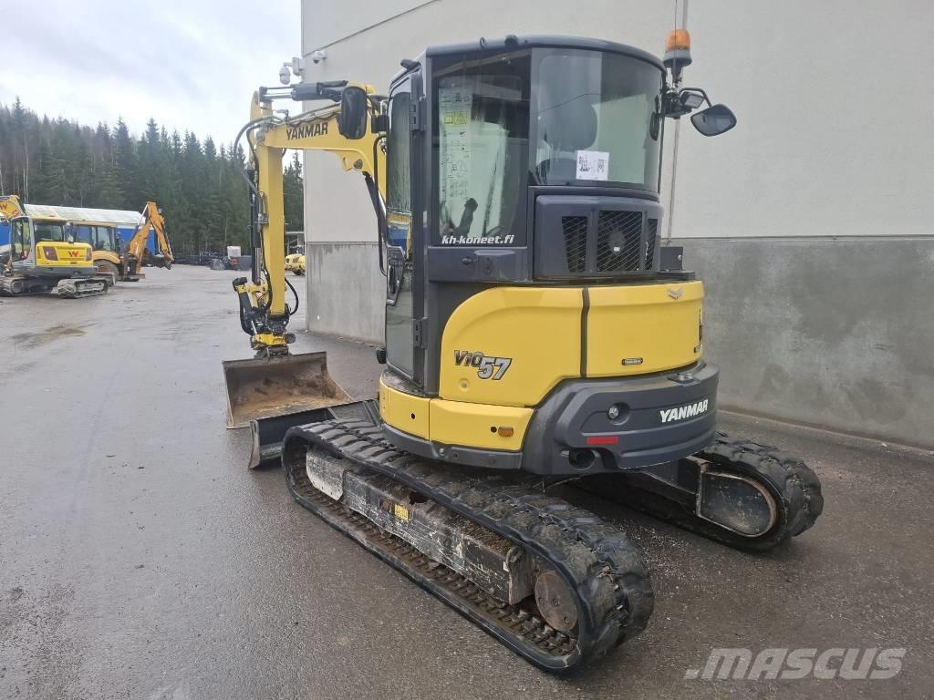 Yanmar Vio 57-6A Міні-екскаватори < 7т