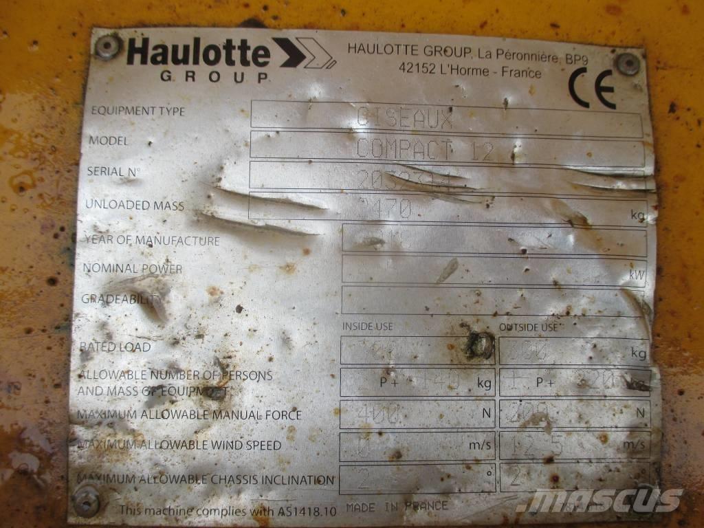 Haulotte Compact 12 Підйомники-ножиці