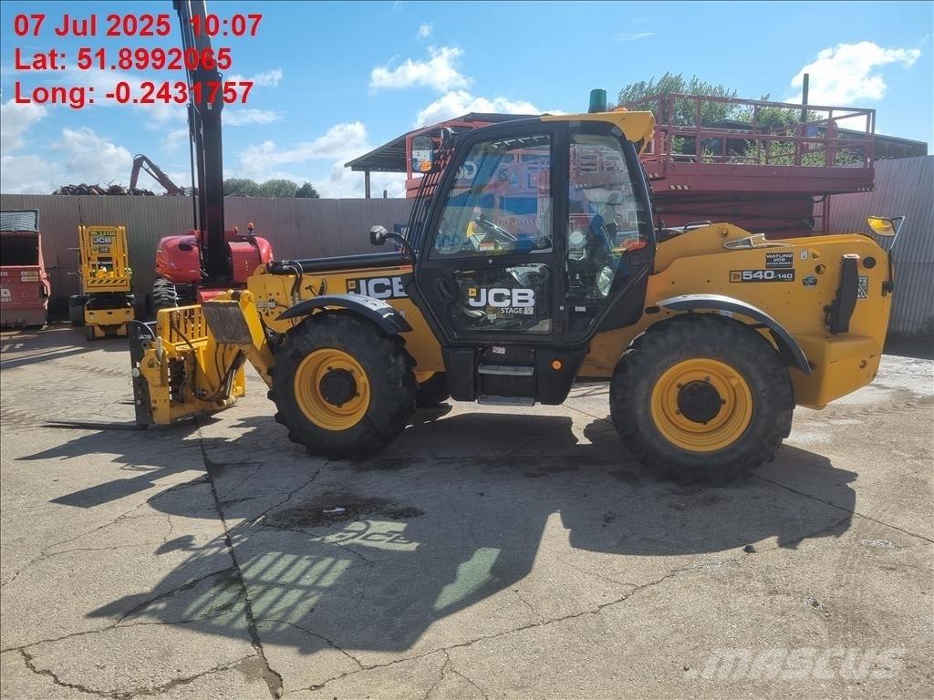 JCB 540-140 Телескопічні навантажувачі