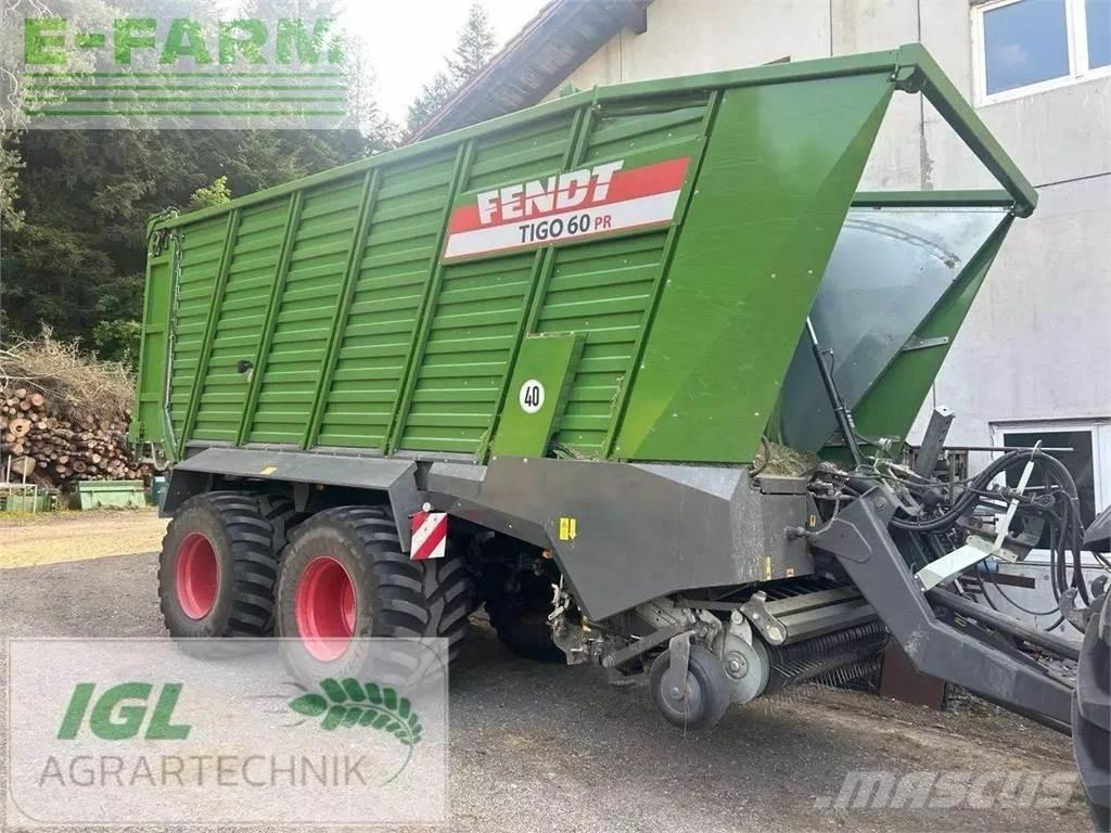 Fendt tigo 60 pr Інші напівпричепи