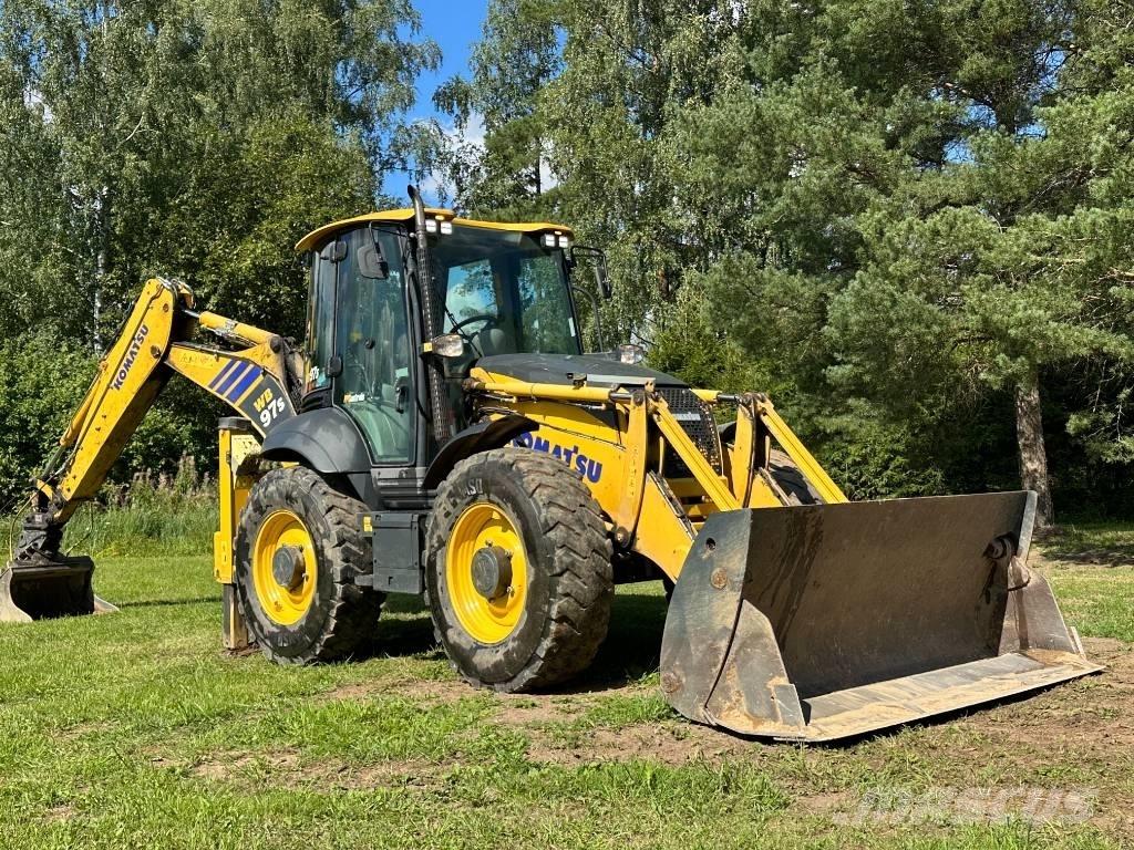 Komatsu WB 97 S-8 Екскаватори-навантажувачі