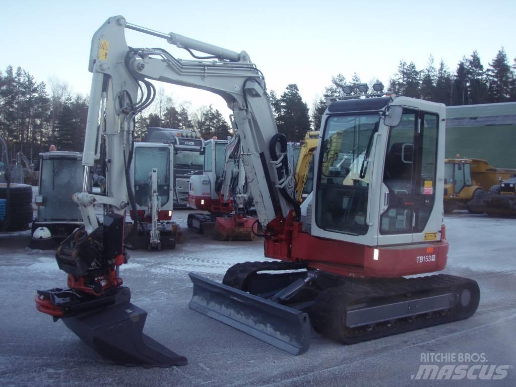 Takeuchi TB153FR Міні-екскаватори < 7т