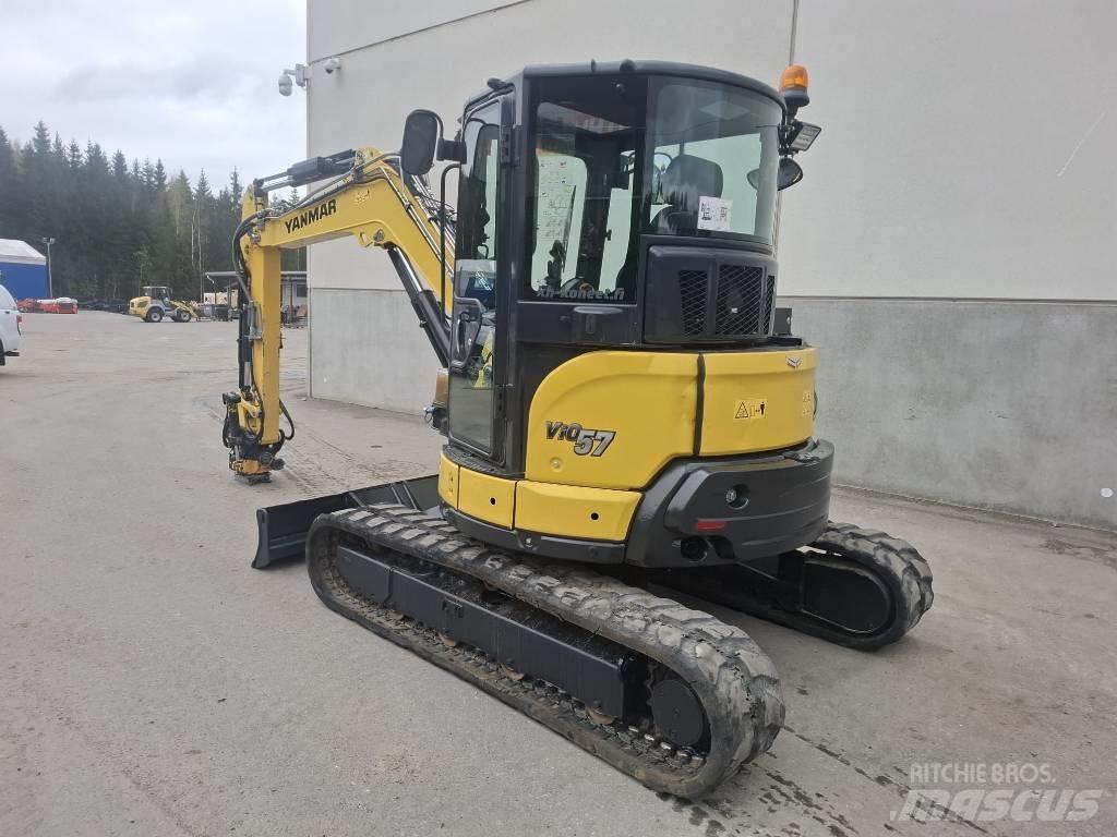 Yanmar Vio 57-6A Міні-екскаватори < 7т