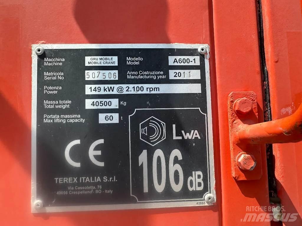 Terex A600 автокрани всюдиходи