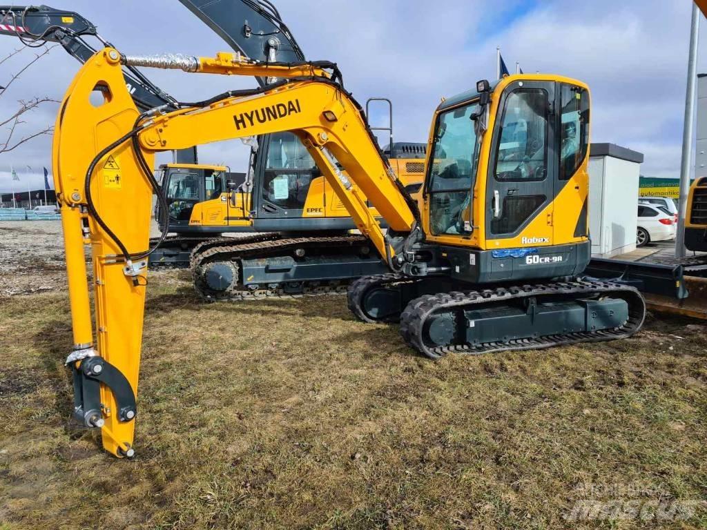 Hyundai R60CR-9A Міні-екскаватори < 7т