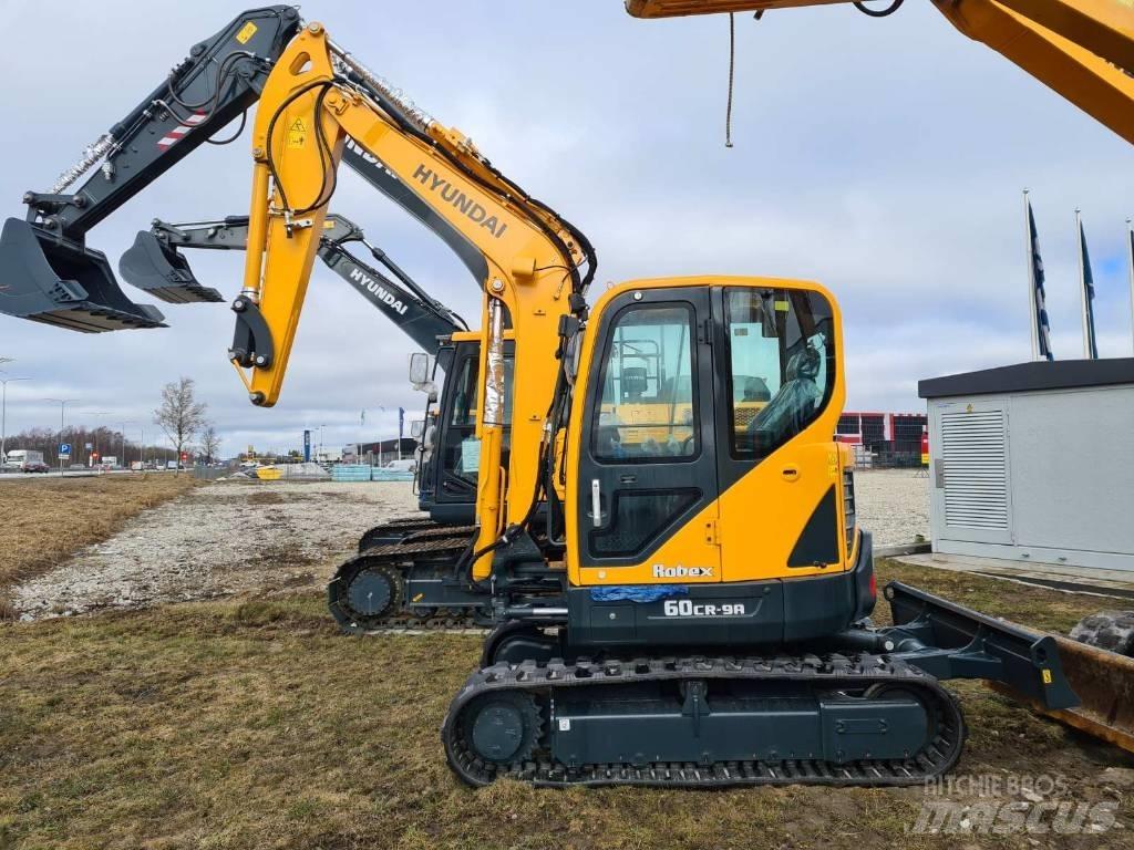 Hyundai R60CR-9A Міні-екскаватори < 7т