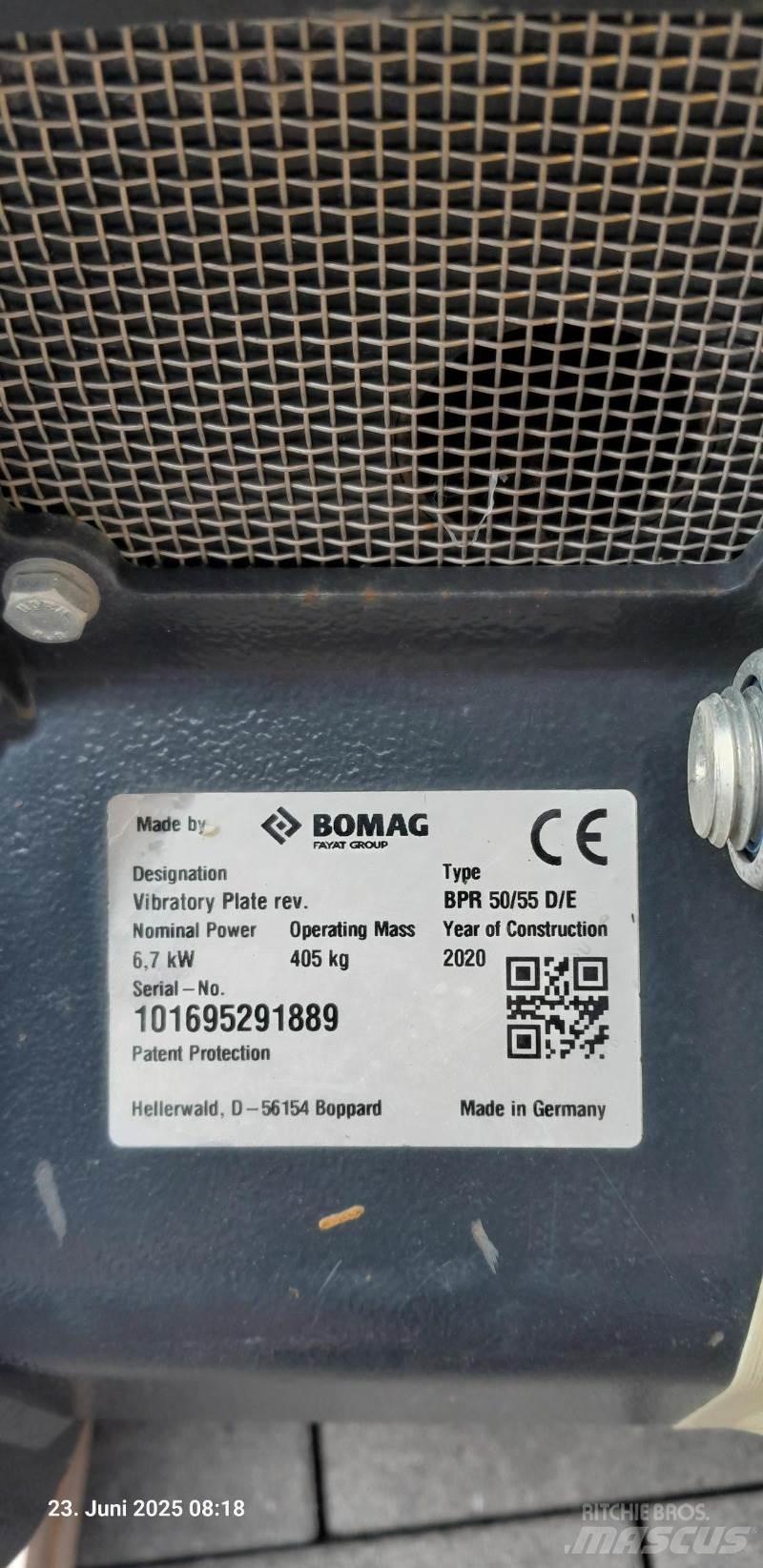 Bomag BPR 50/55 DE Віброплити та вібротрамбовки