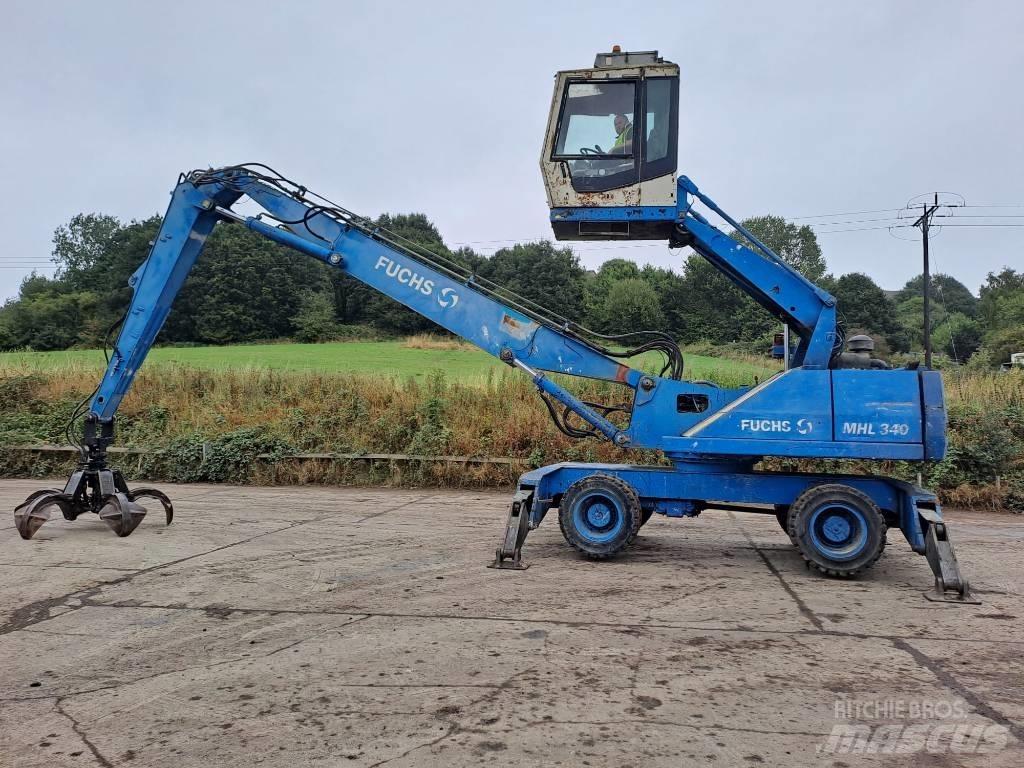 Fuchs MHL 340 Перевантажувачі металобрухту/промислові навантажувачі