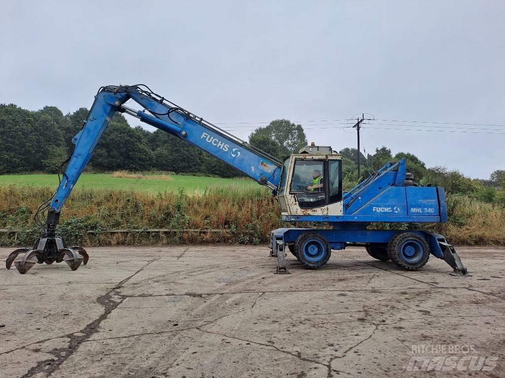 Fuchs MHL 340 Перевантажувачі металобрухту/промислові навантажувачі