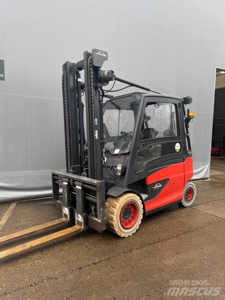 Linde E50HL-01 Електронавантажувачі
