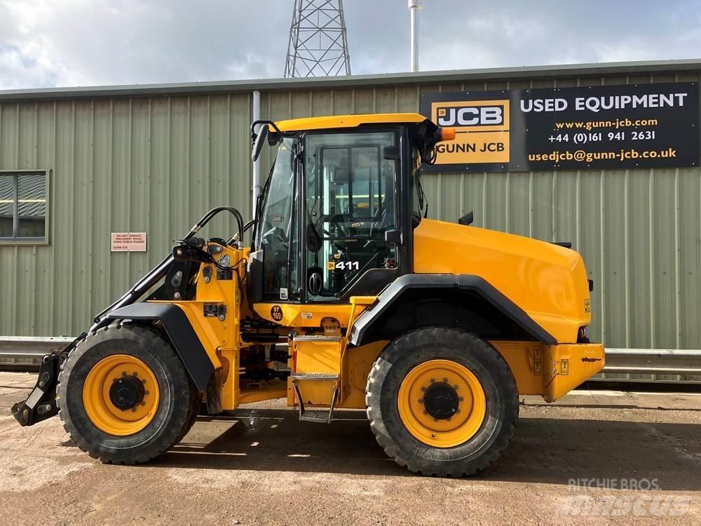 JCB 411 Фронтальні навантажувачі