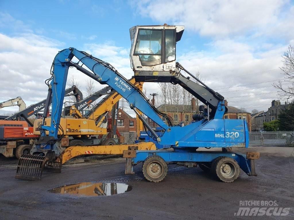 Fuchs MHL 320 Перевантажувачі металобрухту/промислові навантажувачі