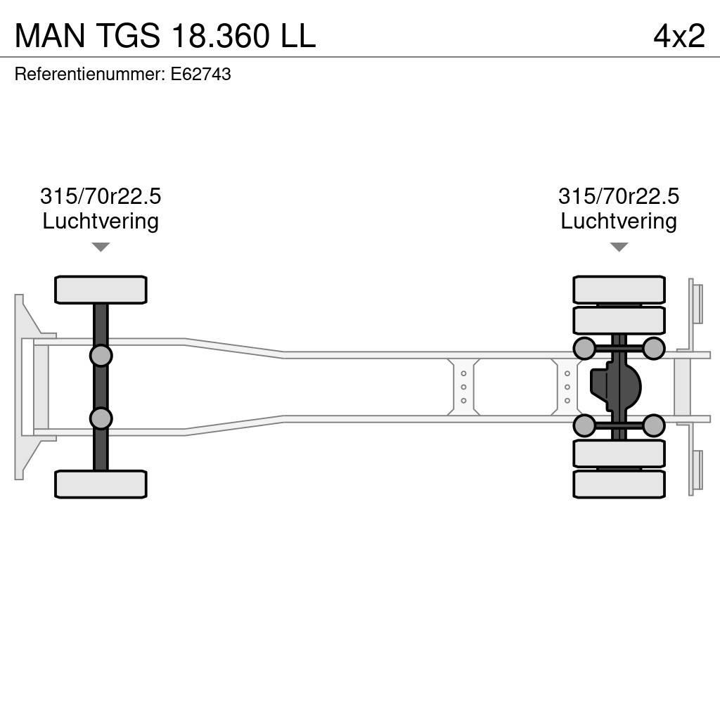 MAN TGS 18.360 LL Фургони