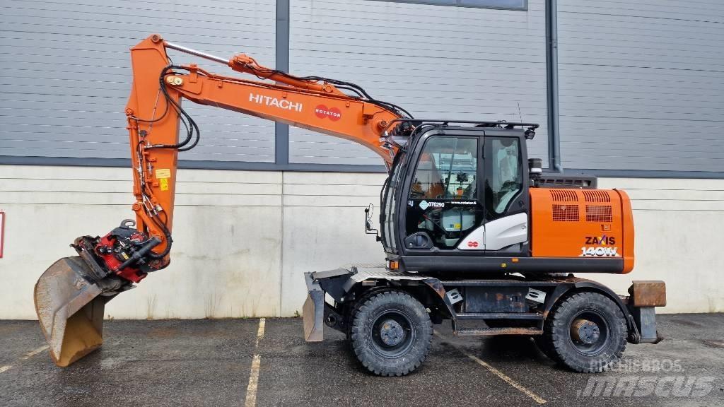 Hitachi ZX140W-6 Колісні екскаватори