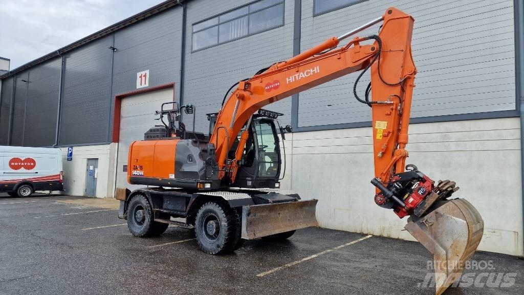 Hitachi ZX140W-6 Колісні екскаватори