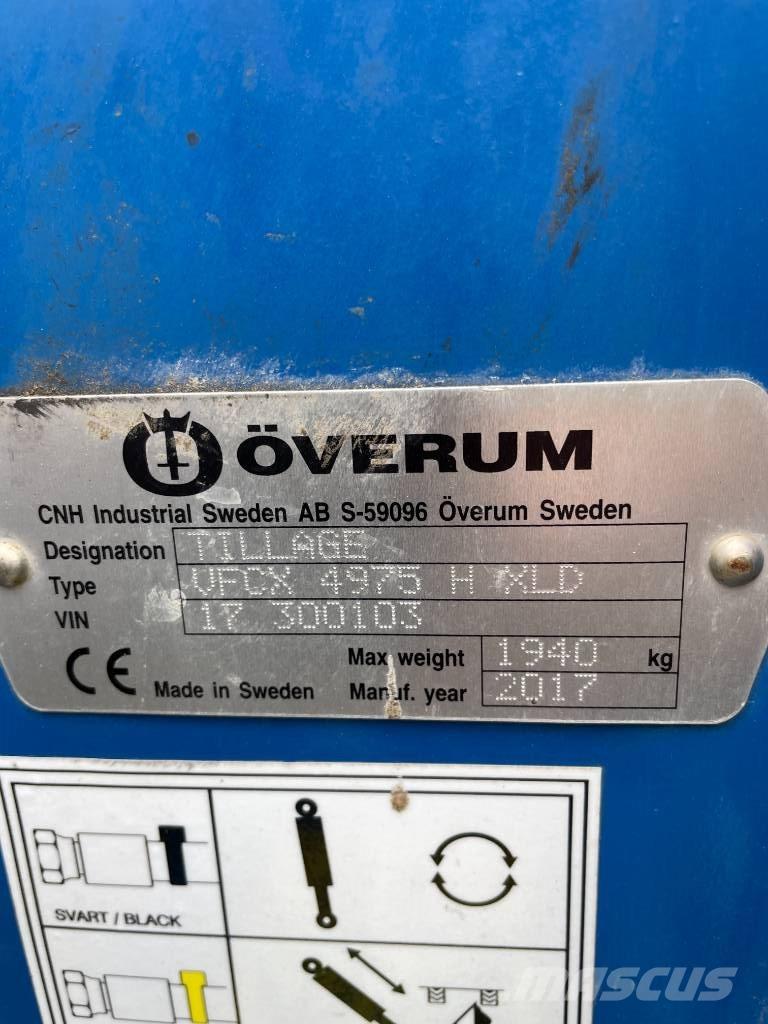 Överum VFCX4975 Реверсивні плуги