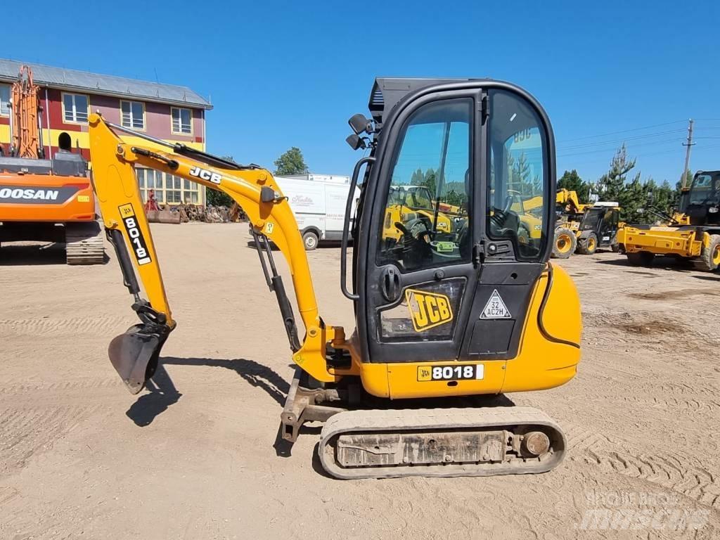 JCB 8018 Міні-екскаватори < 7т