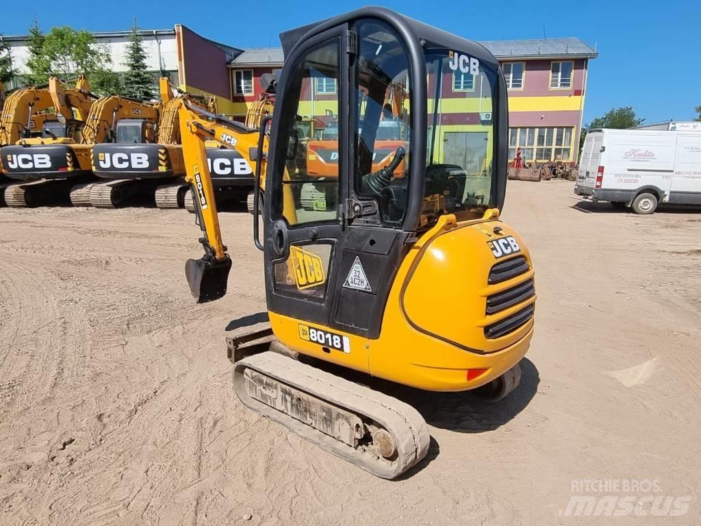 JCB 8018 Міні-екскаватори < 7т