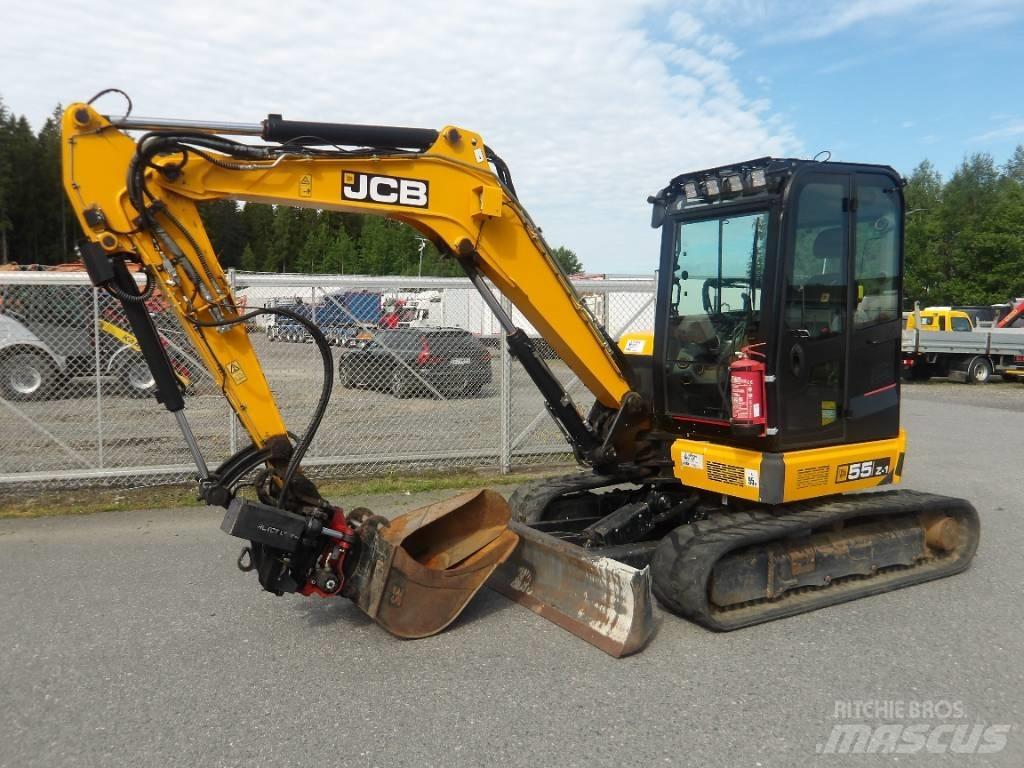 JCB 55Z-1 Міні-екскаватори < 7т