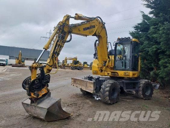 Komatsu PW138MR-11 Колісні екскаватори