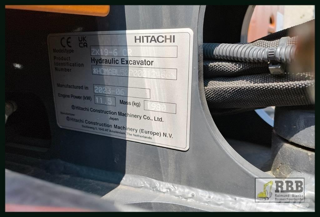Hitachi ZX 19-6 CR Міні-екскаватори < 7т