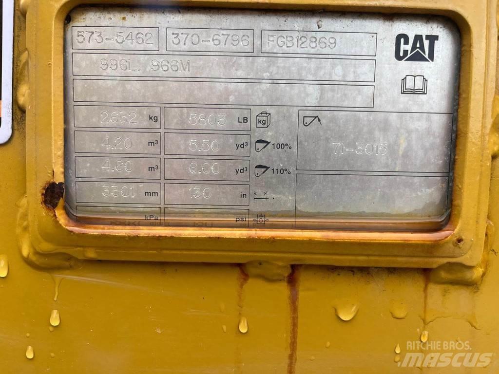 CAT 966 XE Фронтальні навантажувачі