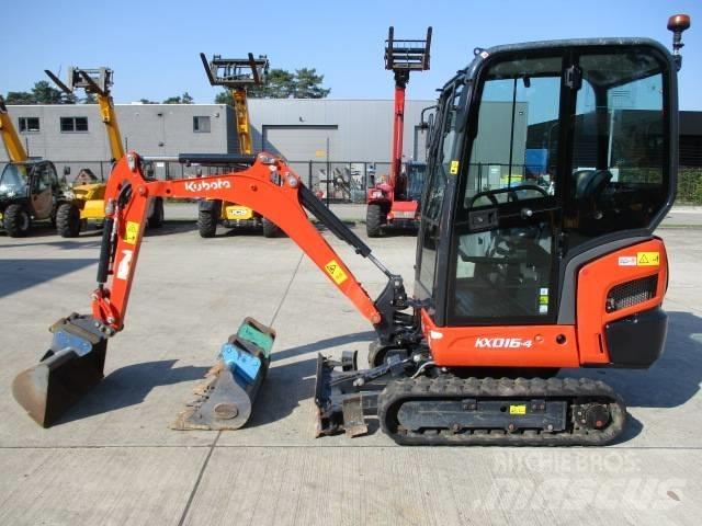Kubota KX016-4 (100) Міні-екскаватори < 7т