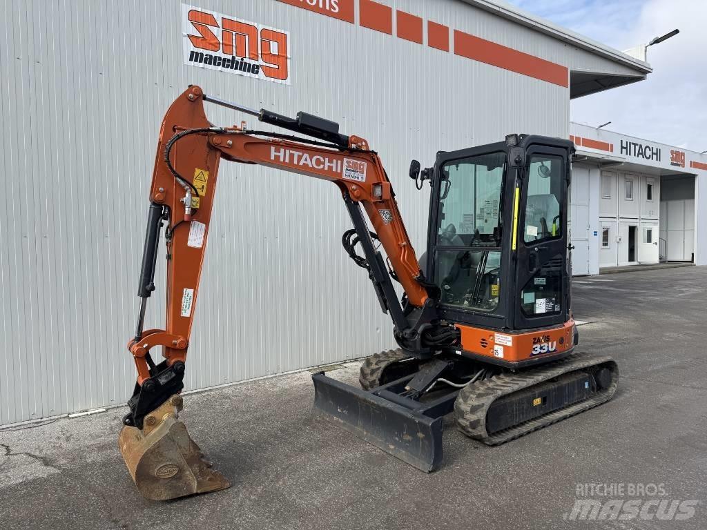 Hitachi ZX 33 U-6 Міні-екскаватори < 7т