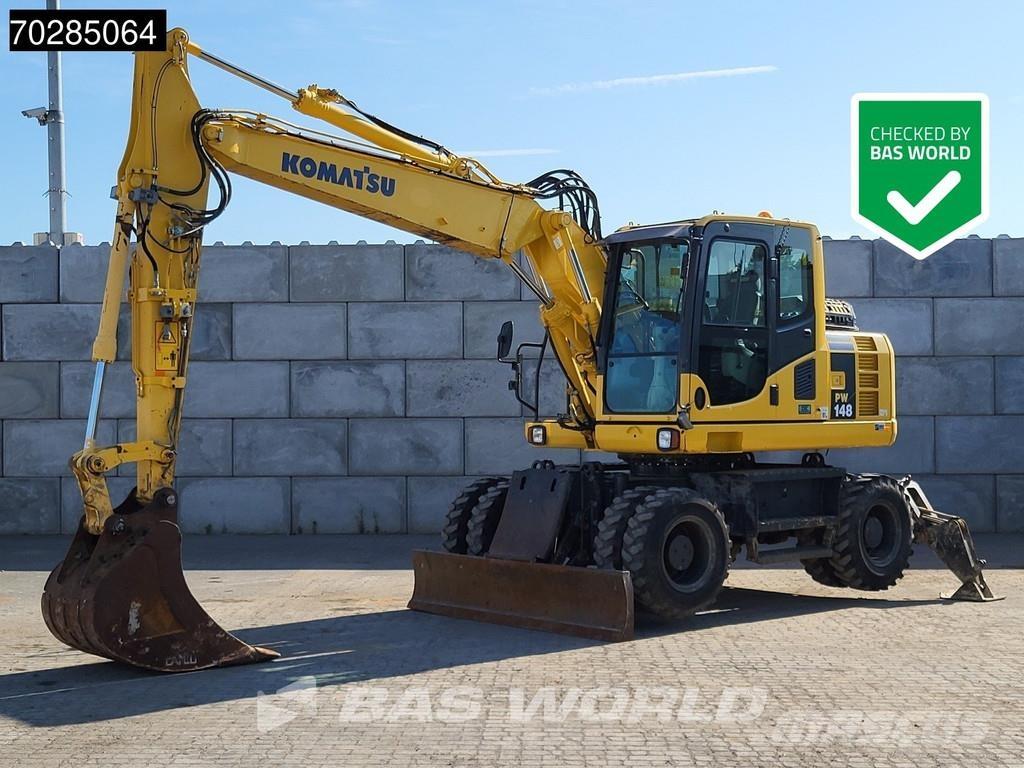 Komatsu PW148 -8 Колісні екскаватори